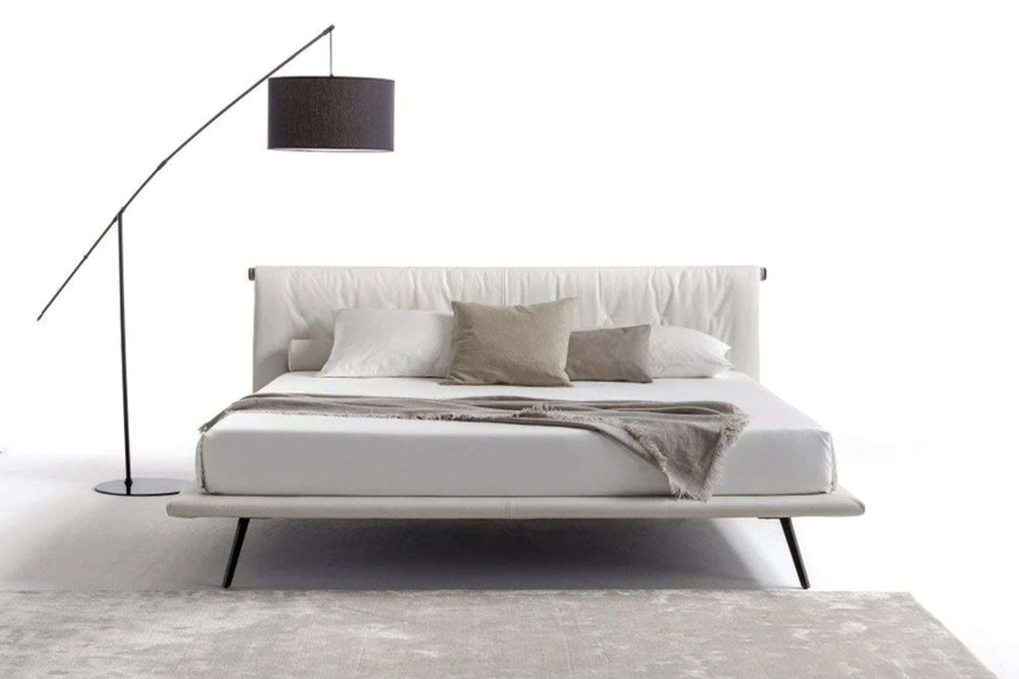 Leder Polsterbett Agora 200 x 180 cm