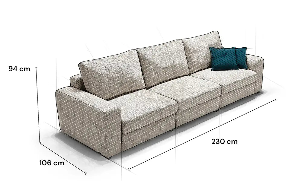 Stoff Sofa Berlin