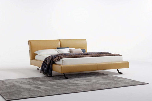 Leder Polsterbett Denver Dream 200 x 180 cm