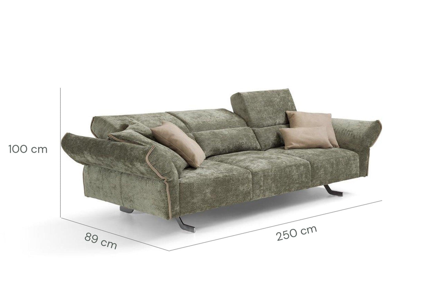 Stoff Sofa Denver