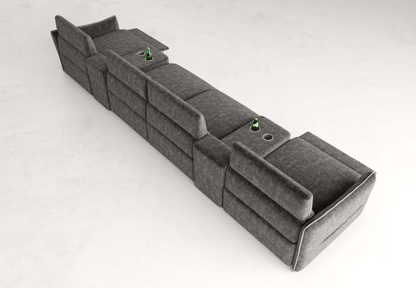 Prisma Heimkino Sofa 4 Sitzer