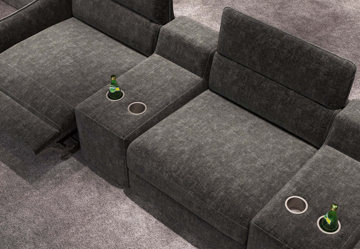 Prisma Heimkino Sofa 3 Sitzer