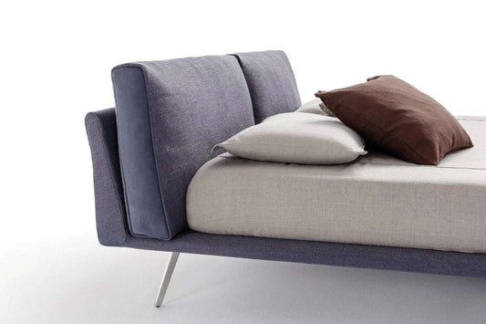 Stoff Polsterbett Starlet 200 x 180 cm