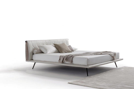 Leder Polsterbett Agora 200 x 180 cm