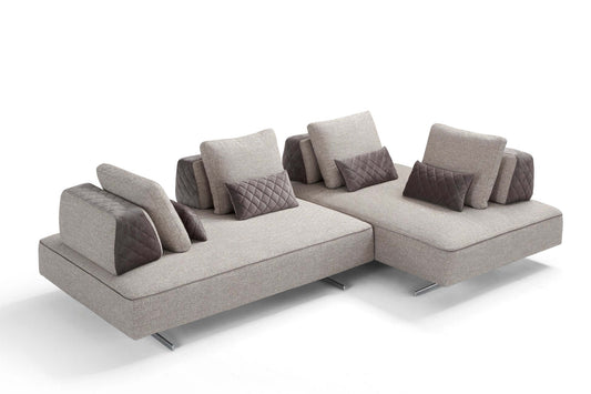 Stoff Ecksofa Turin