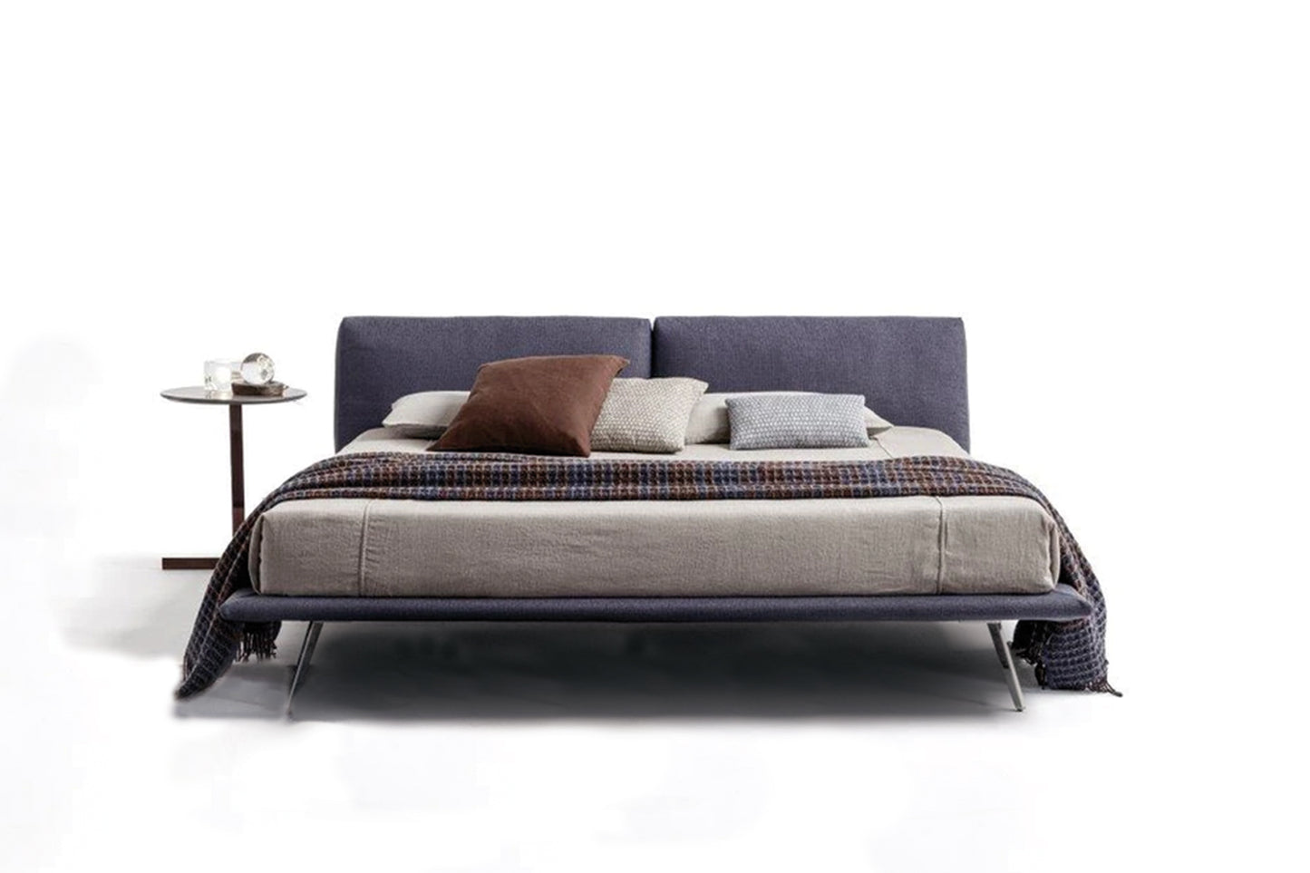 Stoff Polsterbett Starlet 200 x 180 cm