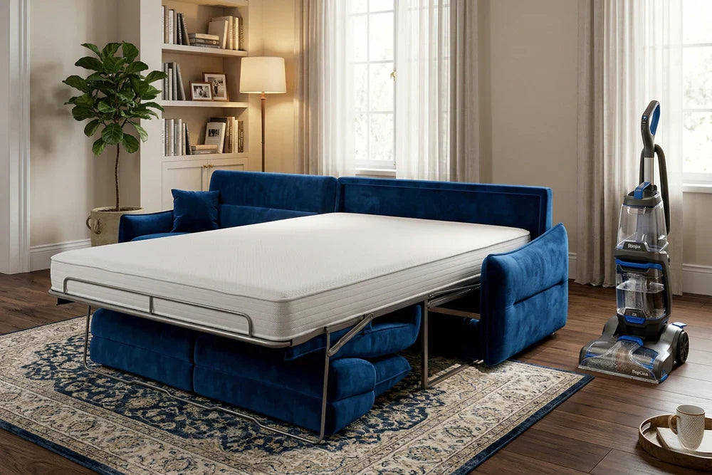 Kinosofas gründlich zu Hause reinigen