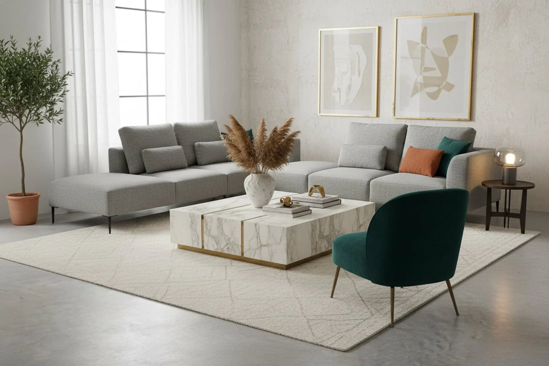 Echte Wohnraum Veränderungen mit erschwinglichen Sofas