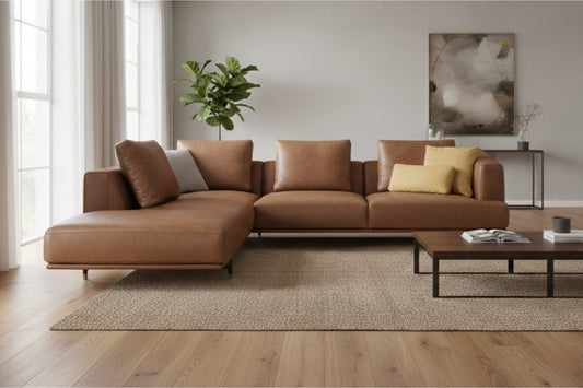 So erkennen Sie echtes Leder bei einem Leder-Ecksofa