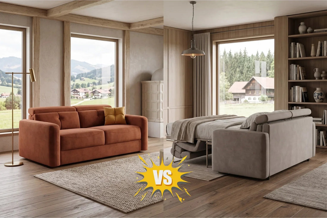 Click-Clack vs. Auszieh-Schlafsofa