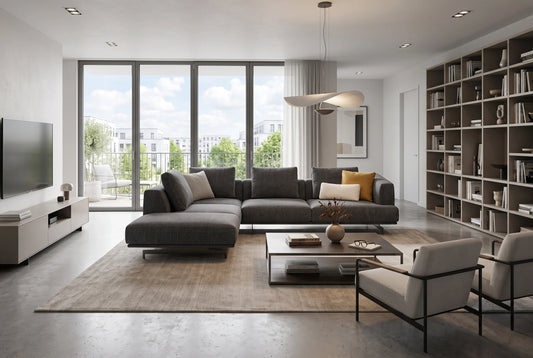 Ecksofa-Größe passt am besten zu Ihrem Wohnzimmer