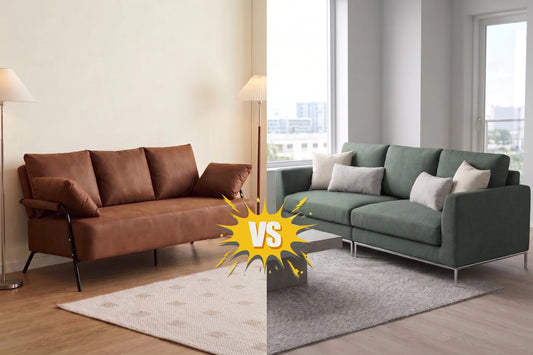 Mikrofaser vs. Stoffsofa