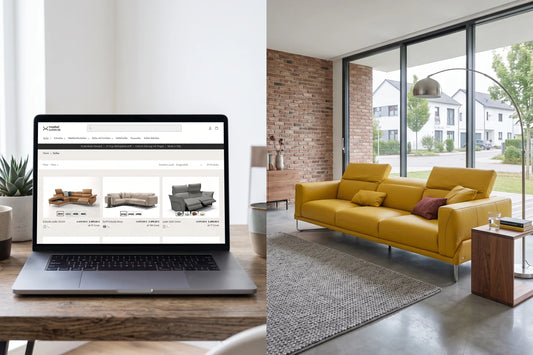 Online-Sofa vs. Realität