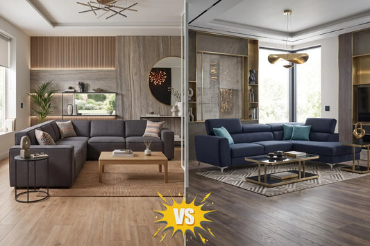 Wohnlandschaft oder Ecksofa