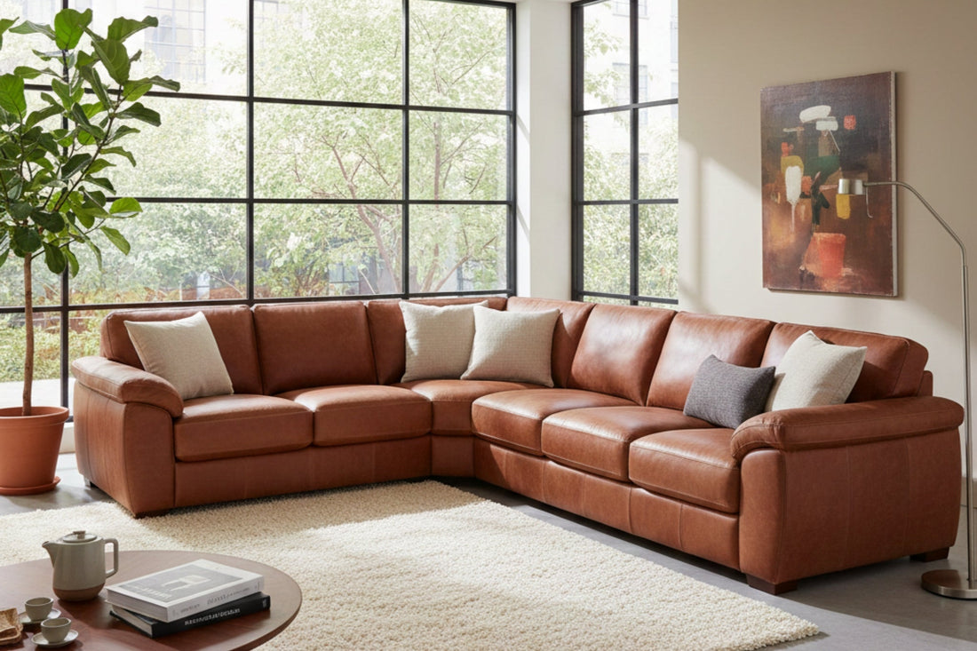 10 Gründe, warum ein Ecksofa aus echtem Leder die beste Investition für Ihr Wohnzimmer ist