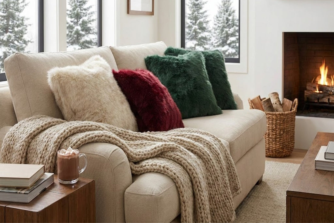  Vom Sommer zum Winter - So passen Sie die Sitzposition Ihres Sofas an die kalten Monate an