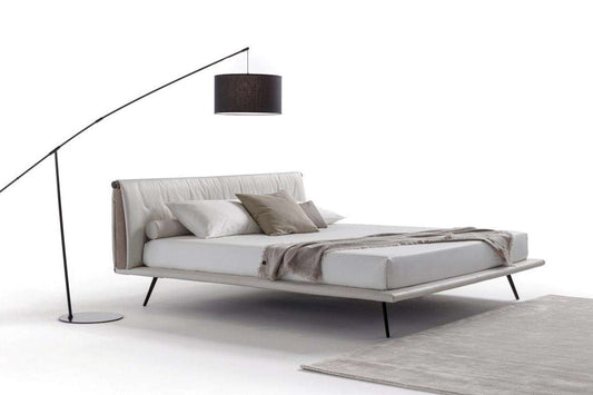 Leder Polsterbett Agora 200 x 180 cm