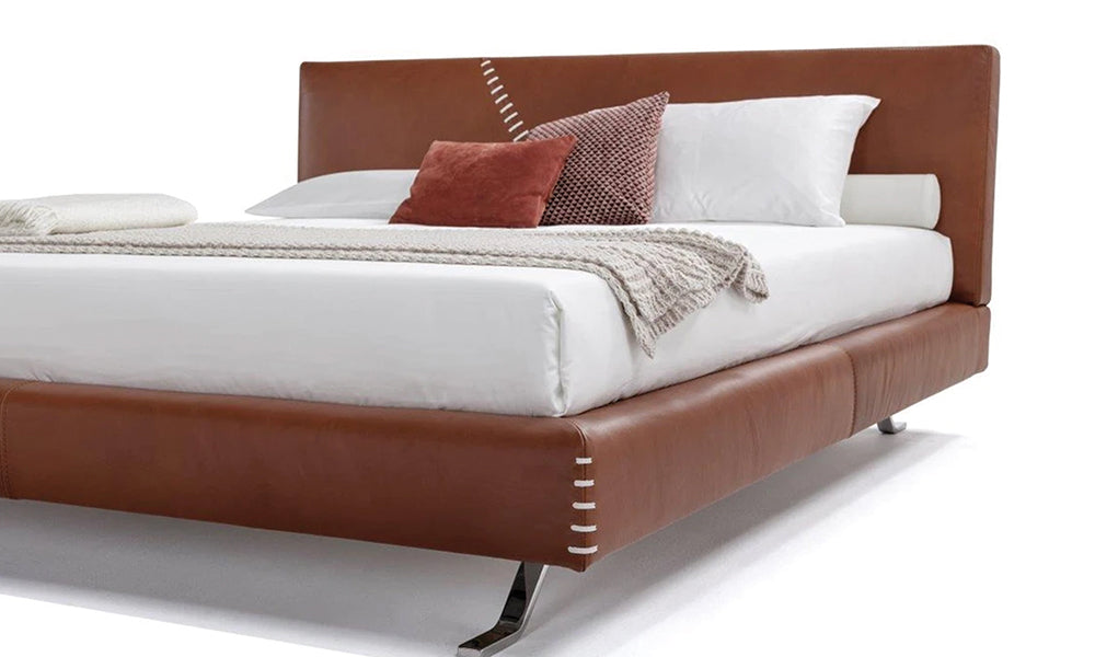 Leder Polsterbett Ancona Dream 200 x 180 cm