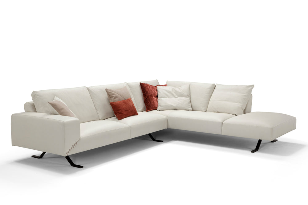 Leder Ecksofa Ancona