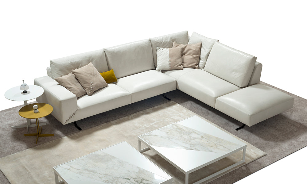 Leder Ecksofa Ancona