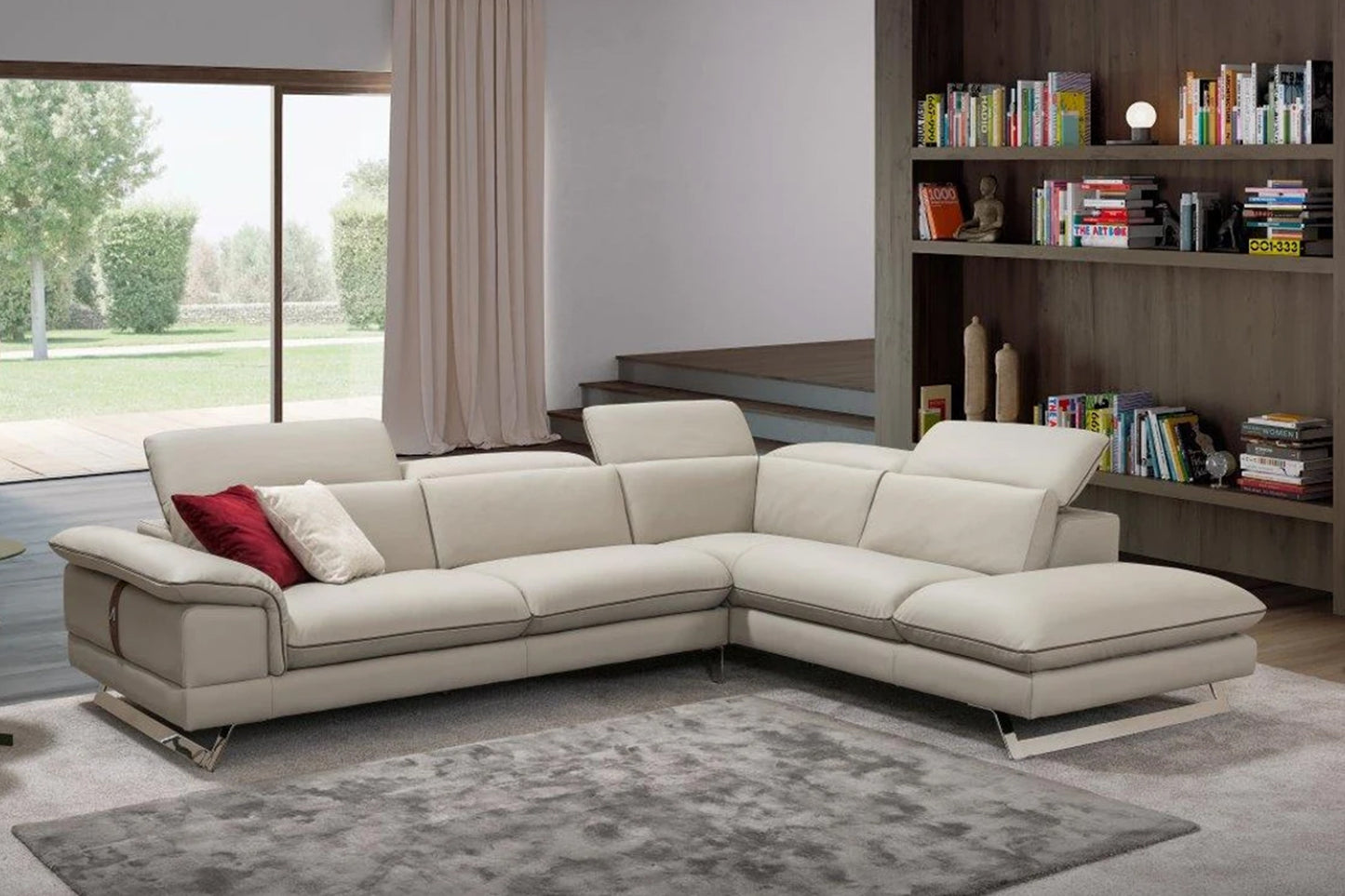 Leder Ecksofa Aspen