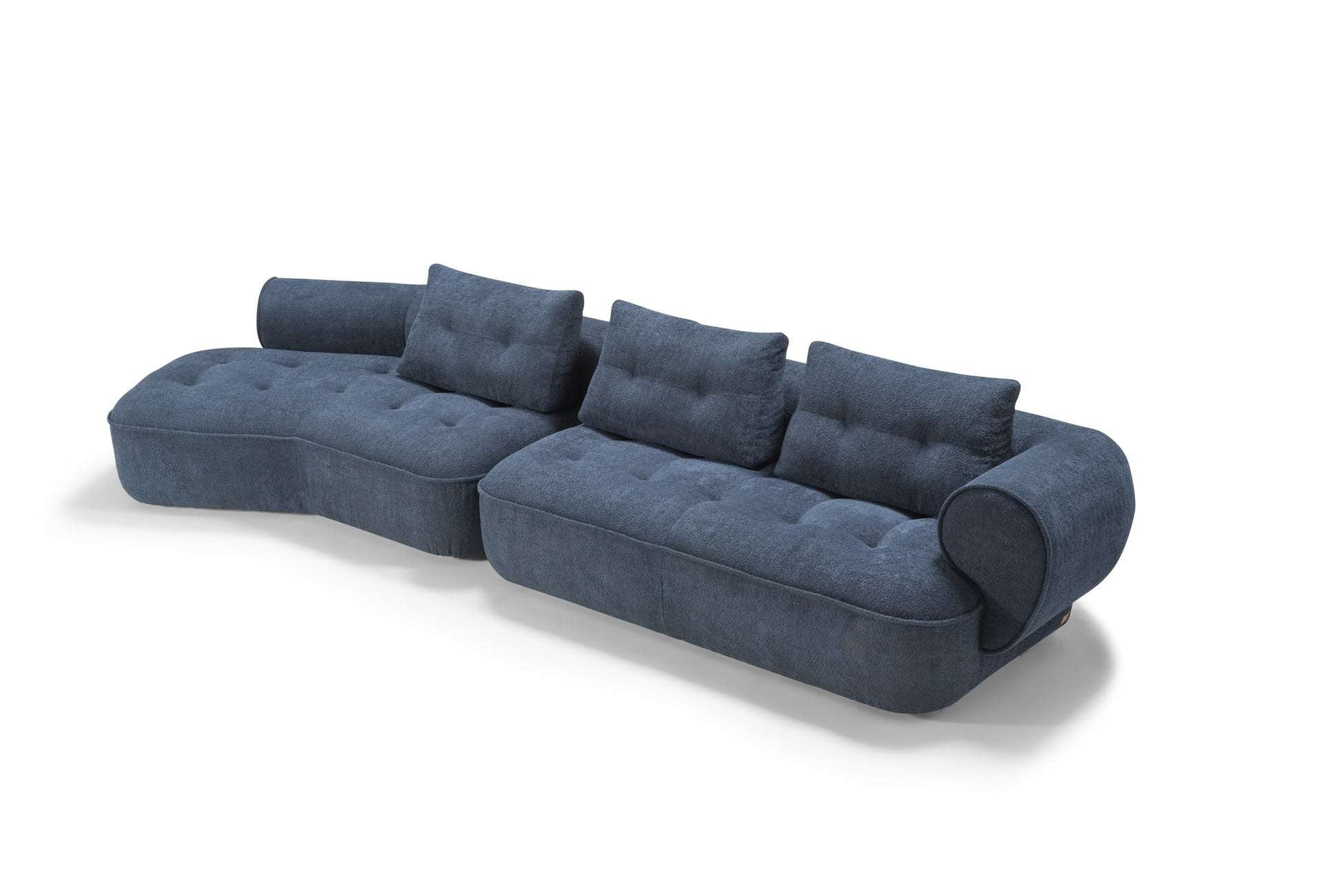 Blau / Links