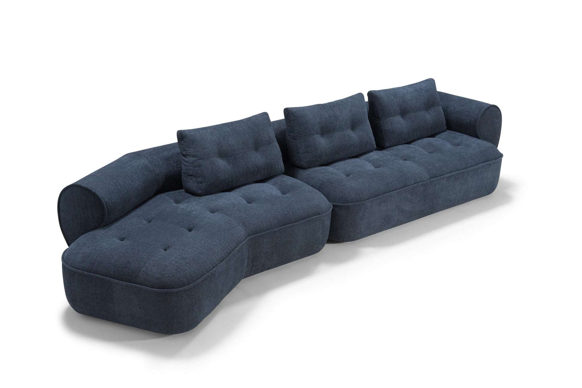 Blau / Links