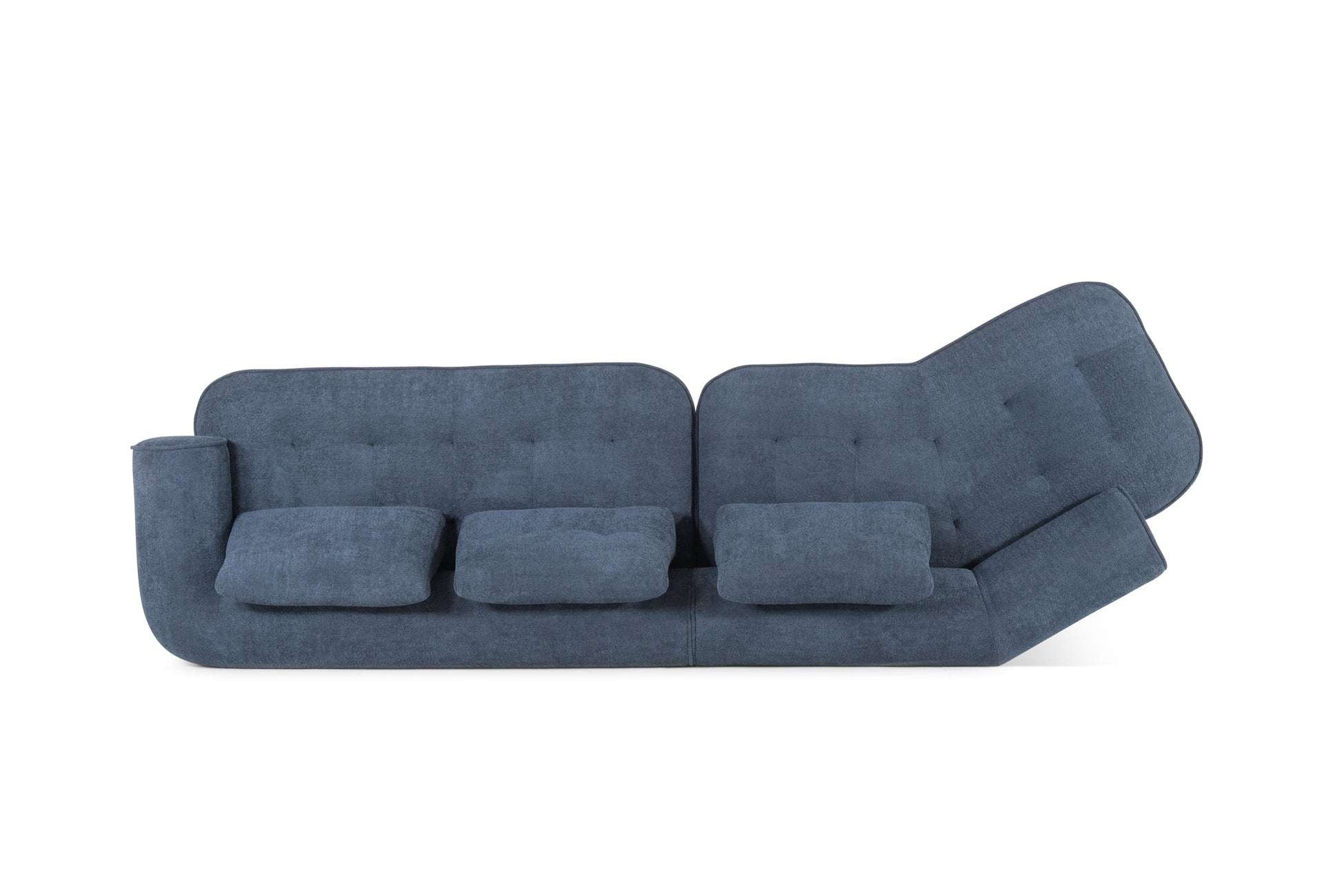 Blau / Links