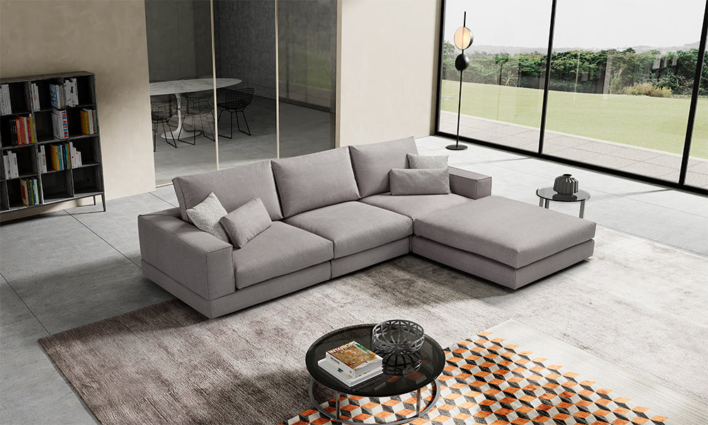 Stoff Ecksofa Bern