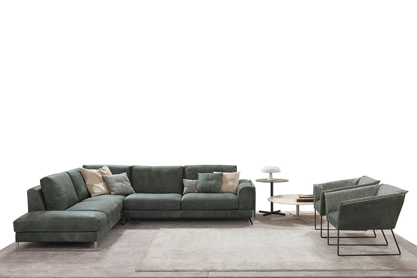 Leder Ecksofa Chicago