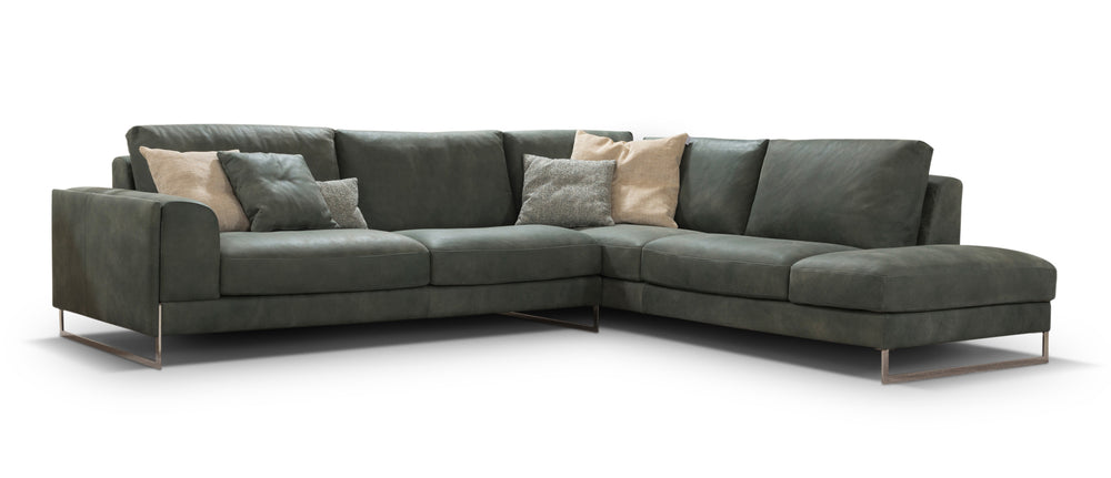 Leder Ecksofa Chicago