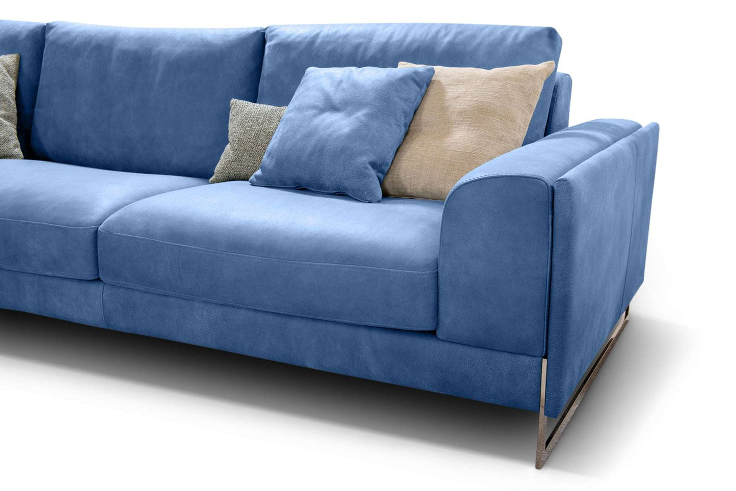 Blau / Links