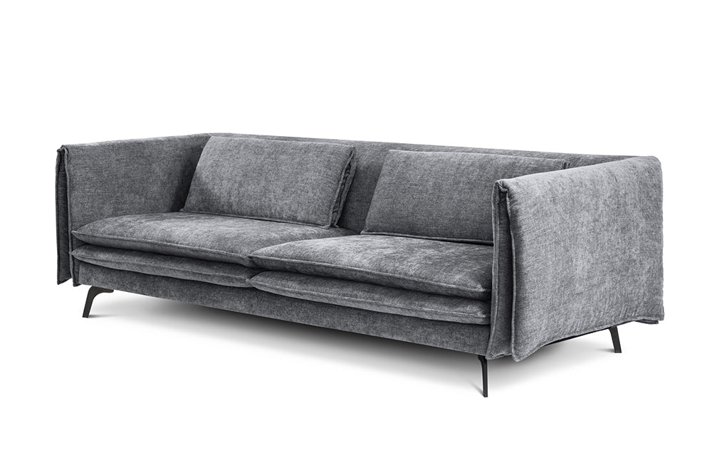 Stoff 3 Sitzer Sofa City