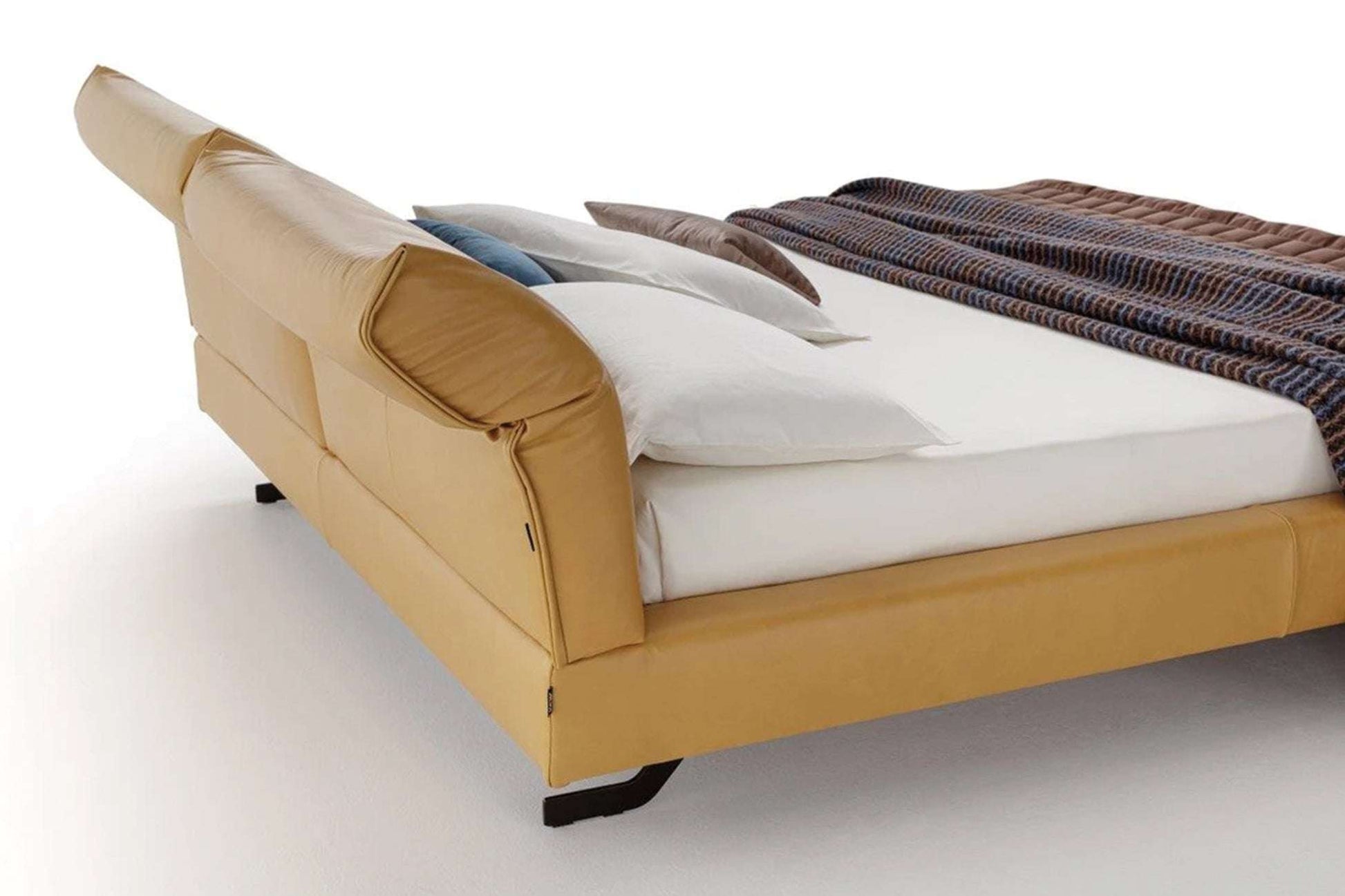 Leder Polsterbett Denver Dream 200 x 180 cm