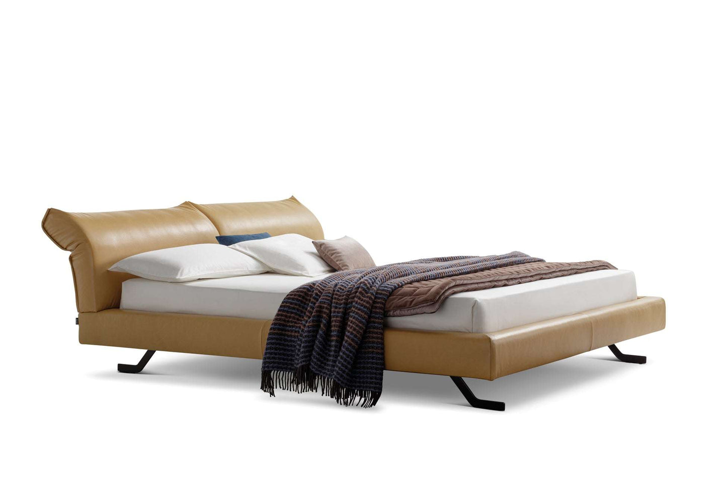 Leder Polsterbett Denver Dream 200 x 180 cm