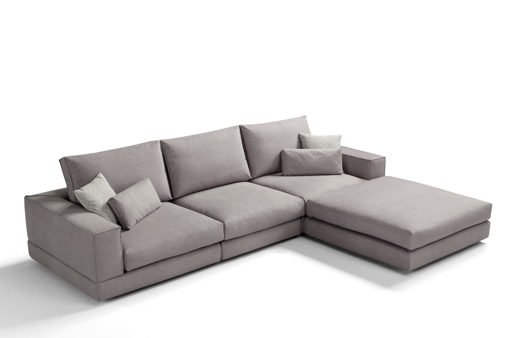 Stoff Ecksofa Bern