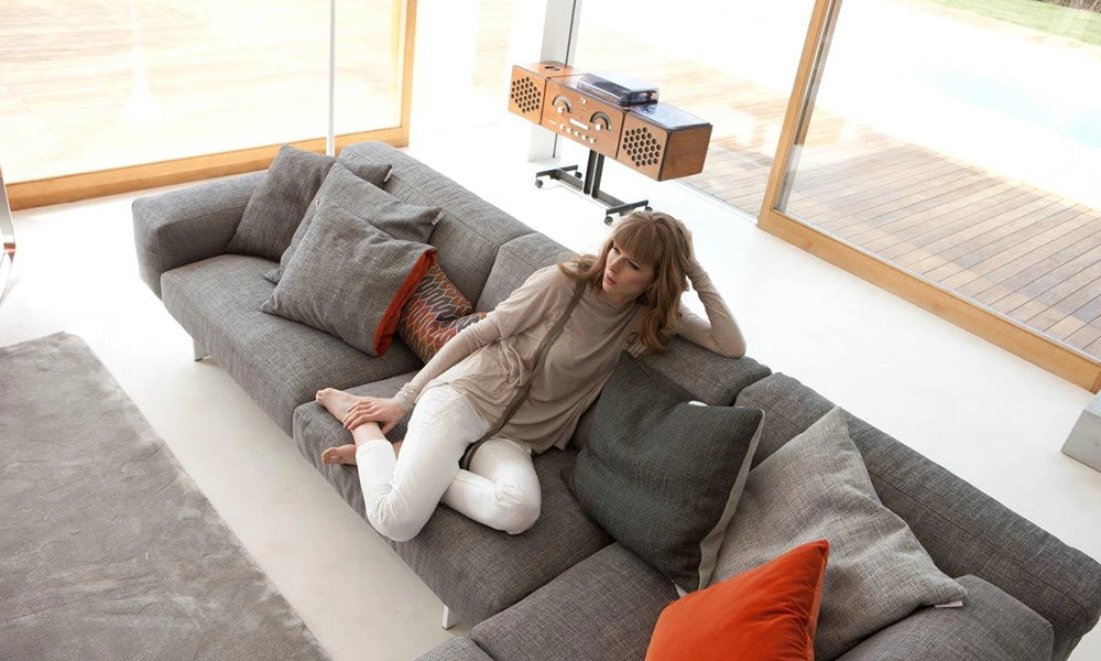 Stoff Ecksofa Tel Aviv