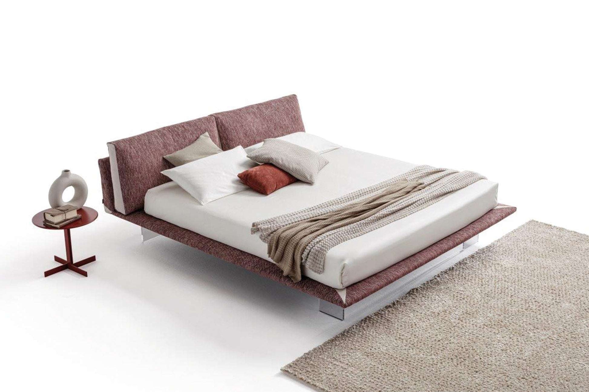 Stoff Polsterbett Etoille 200 x 180 cm