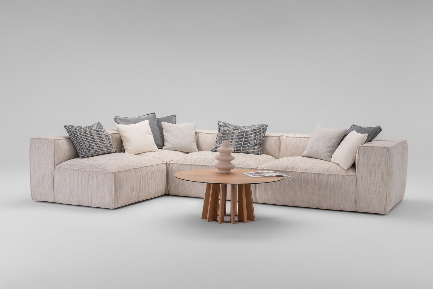 Ecksofa Florenz Stoff