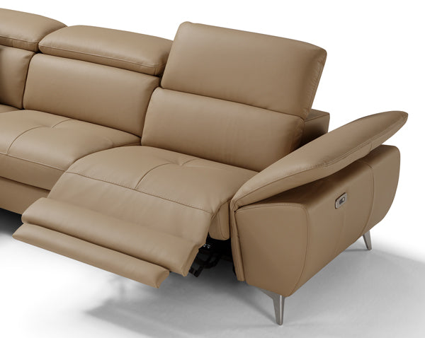 Ecksofa Leder Zürich mit 170 x 275 cm Familie Burghardt