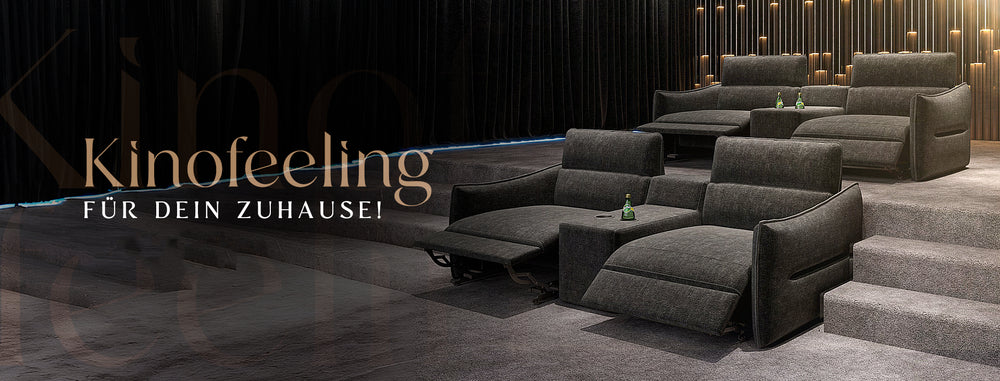 Prisma Heimkino Sofa 4 Sitzer