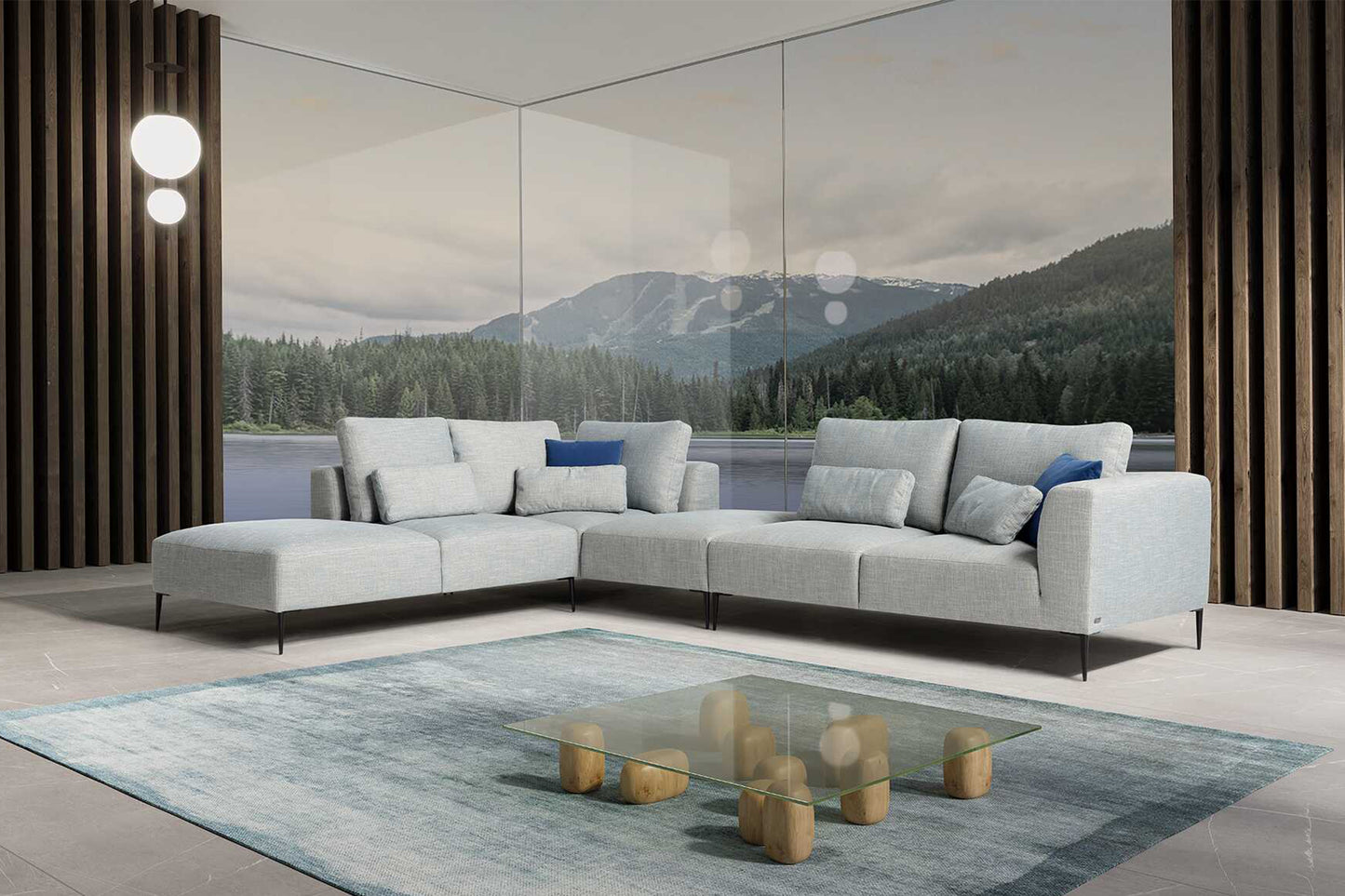 Stoff Ecksofa Liverpool