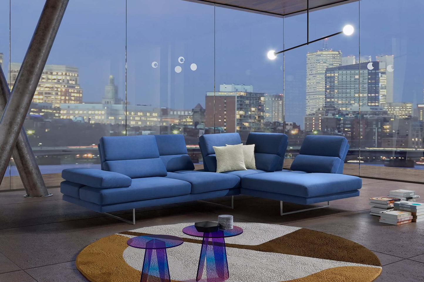 Ecksofa Stoff Lyon