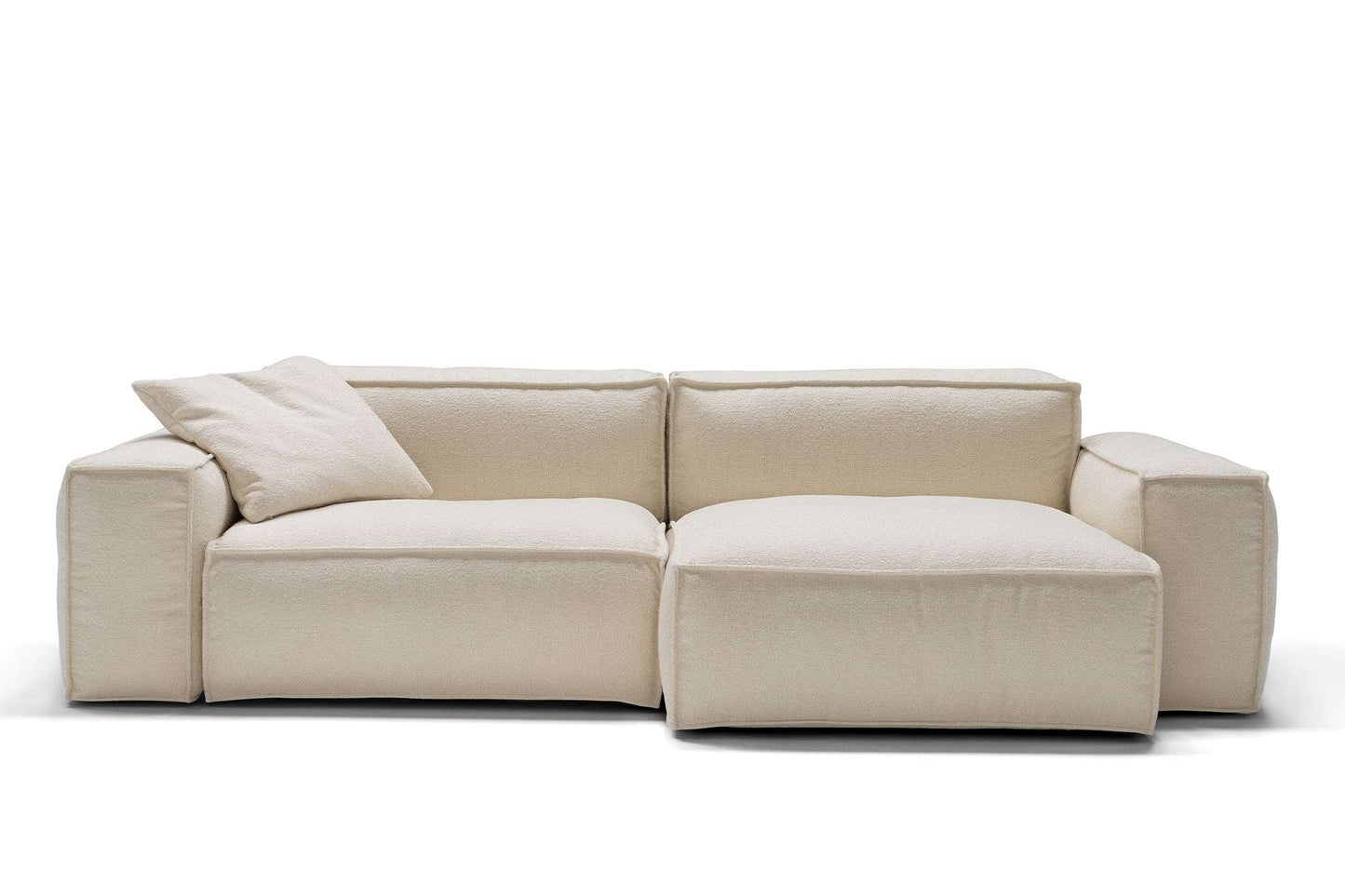 Stoff Ecksofa Malibu Beige