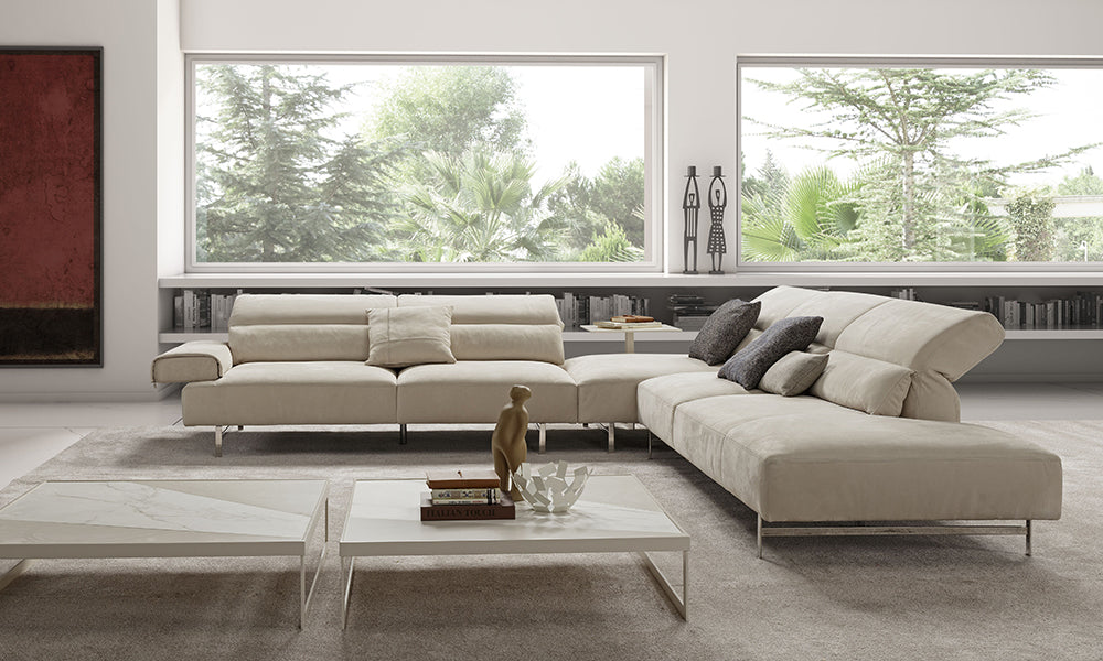 Leder Wohnlandschaft Monaco