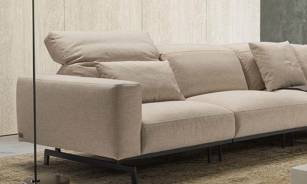 Stoff Ecksofa Nizza