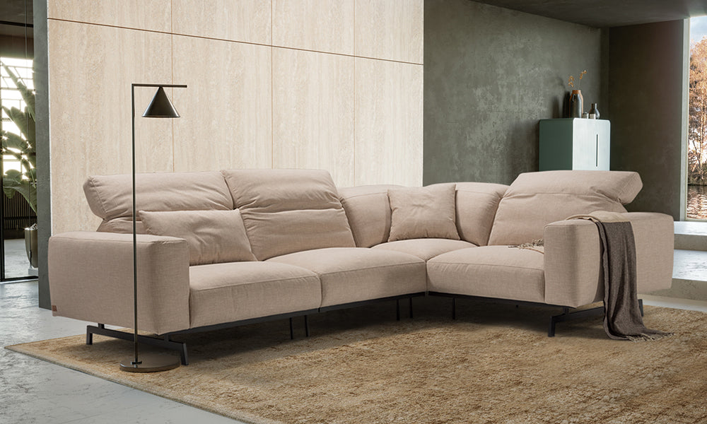 Stoff Ecksofa Nizza