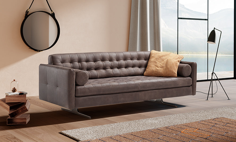 Oxford Leder Sofa