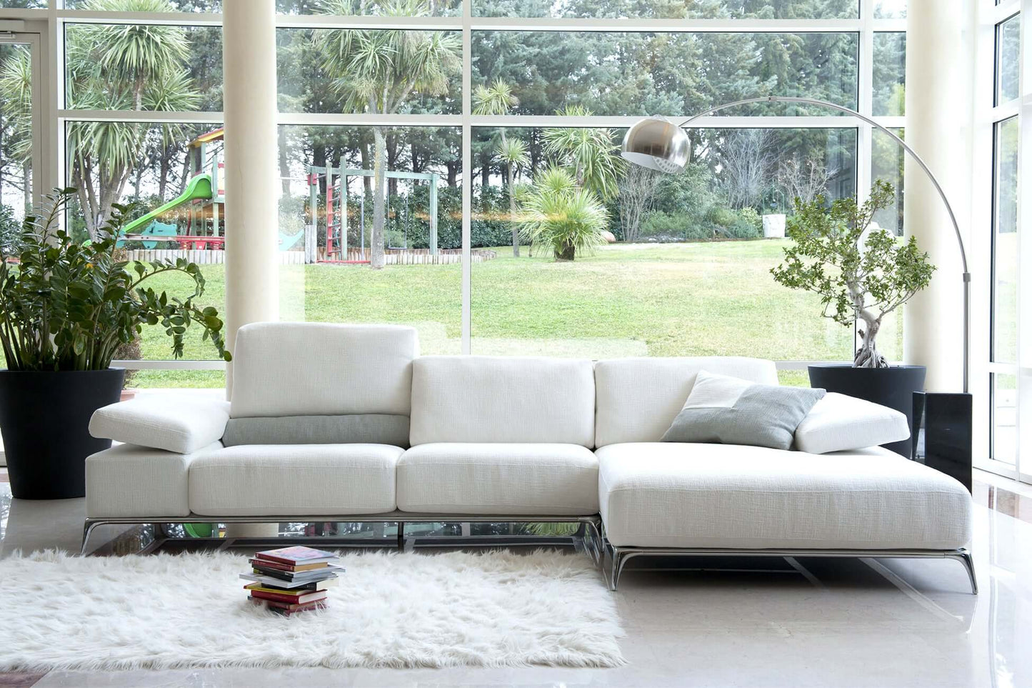 Stoff Ecksofa Paris