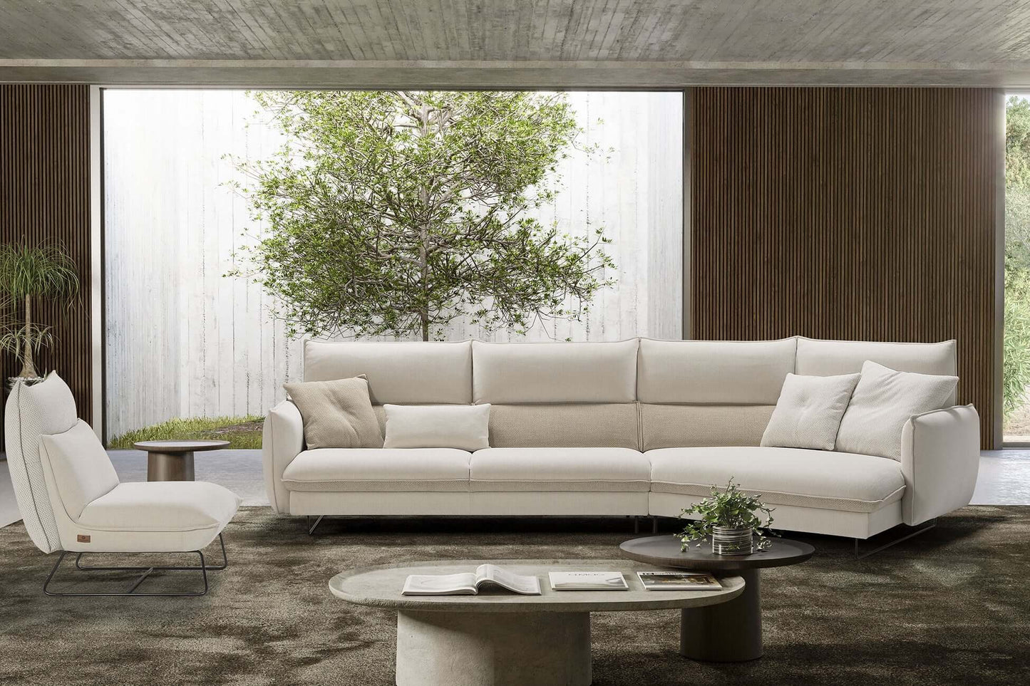 Stoff Ecksofa Phoenix